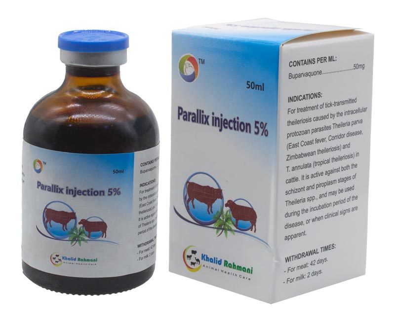 Parallix Injection box and bottle.