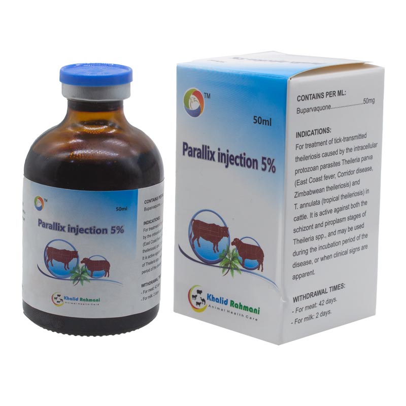Parallix Injection box and bottle.