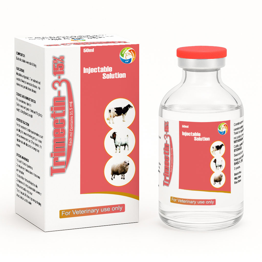 Trimectin -3-15% injectable solution