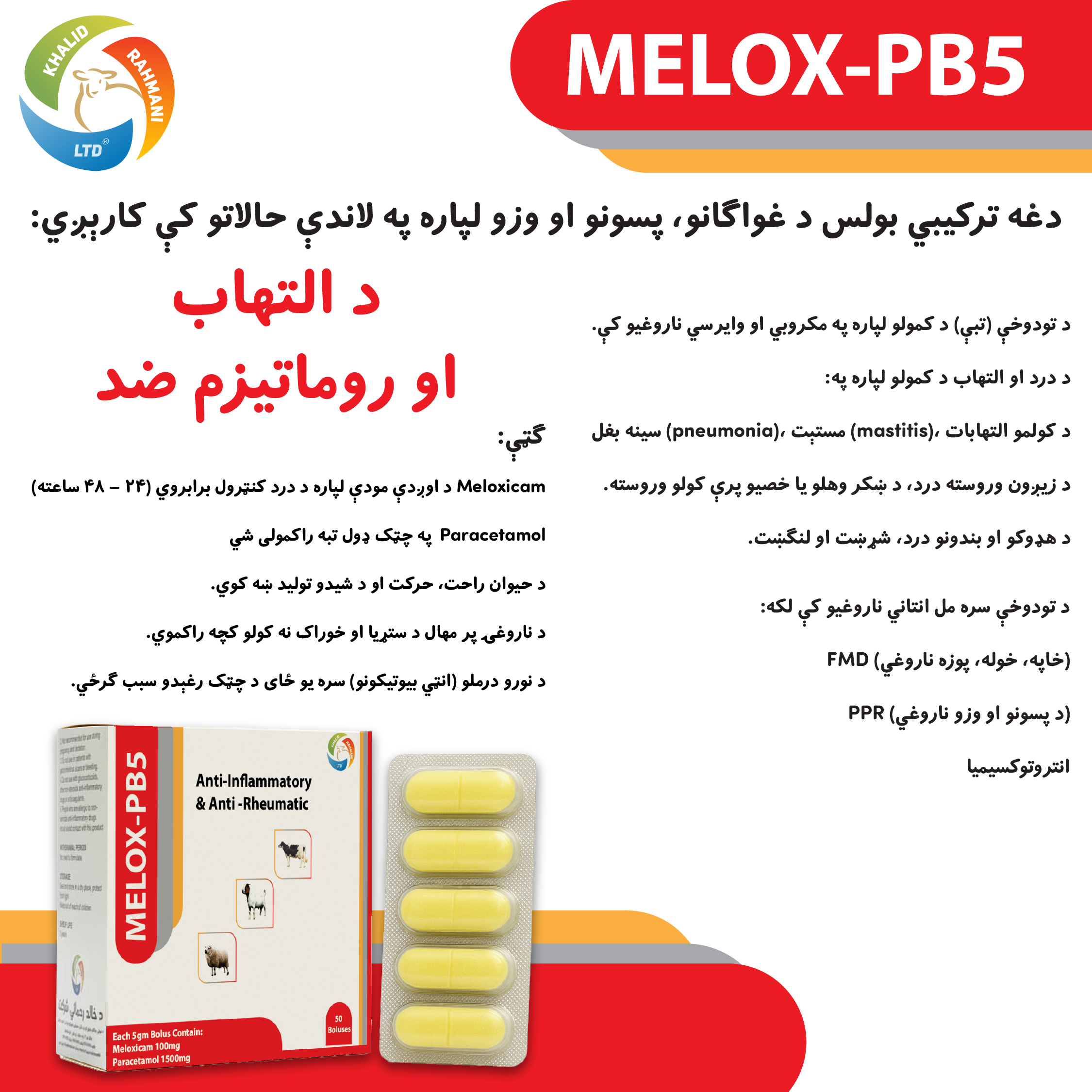 Melox-PB5 Boluses Poster